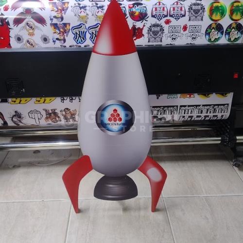 Tropezon cohete espacial