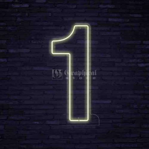 numero 1 neon flex