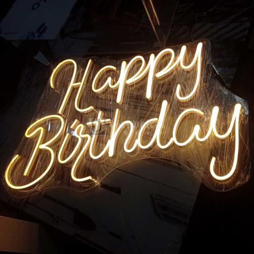 Happy Birthday M11 Neon Calido