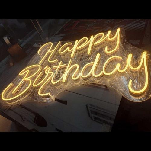 Happy Birthday M11 Neon Calido