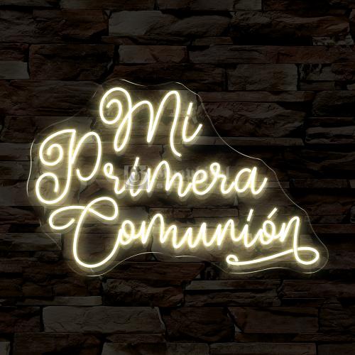 mi primera comunion neon flex
