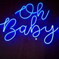 Oh Baby en Neón Flex Azul
