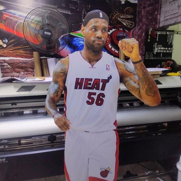 Tropezón de Lebron James