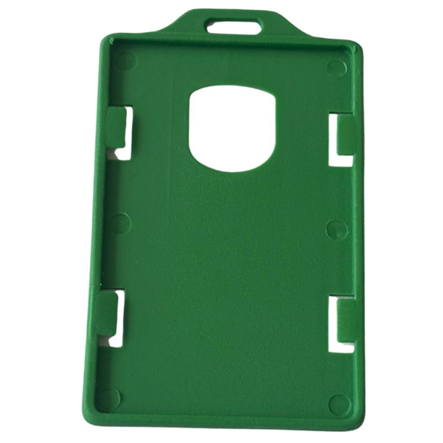 Portacarnet Vertical Verde