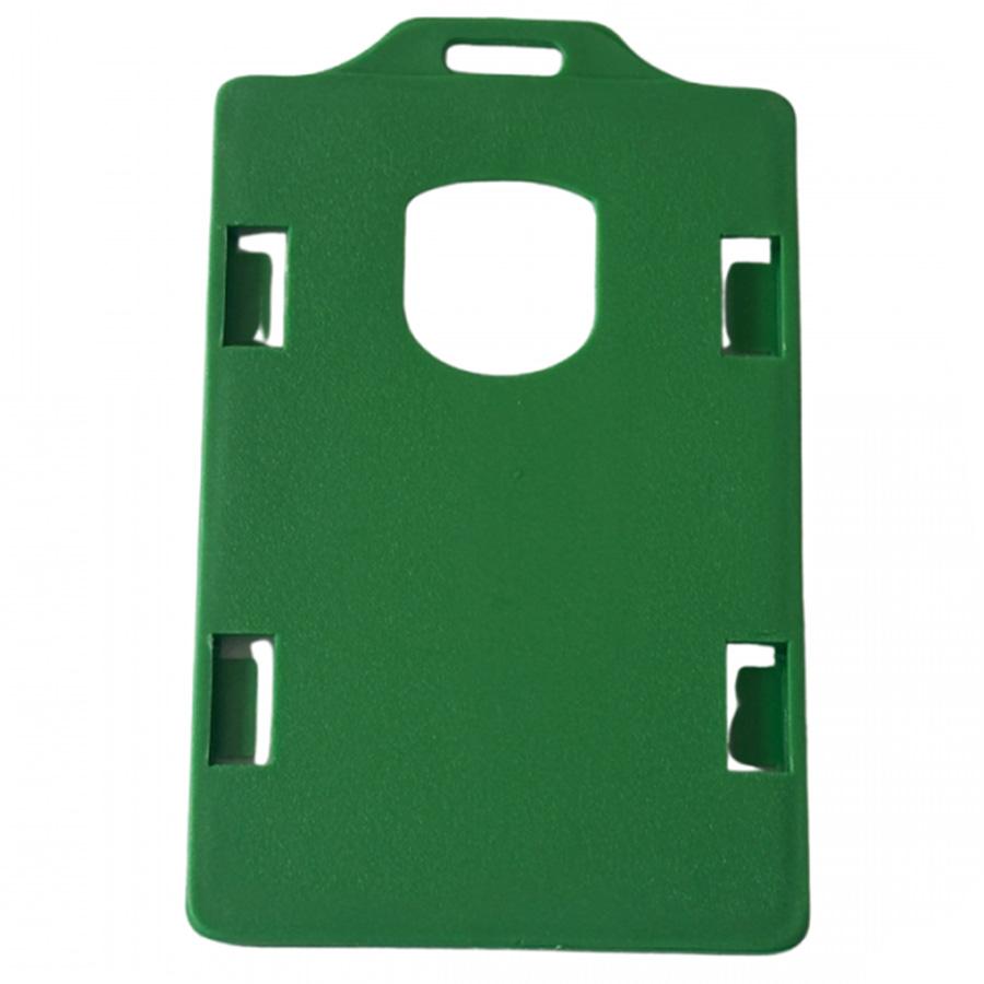 Portacarnet Vertical Verde