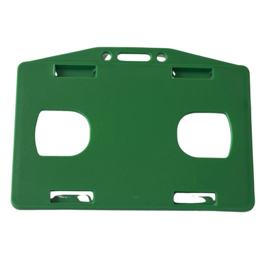 Portacarnet Horizontal Verde