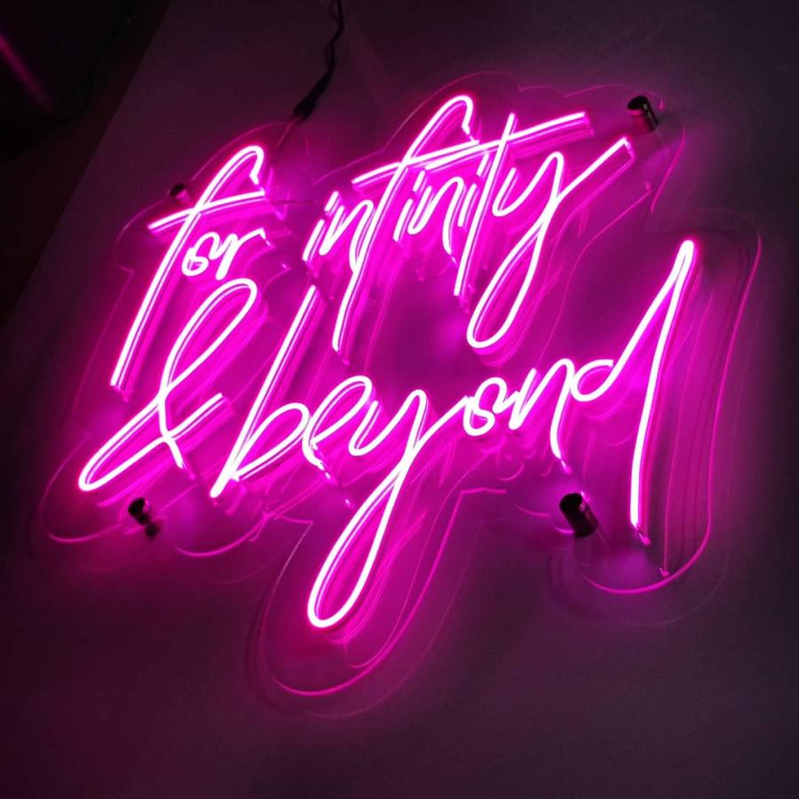 For Infinity & Beyond neon
