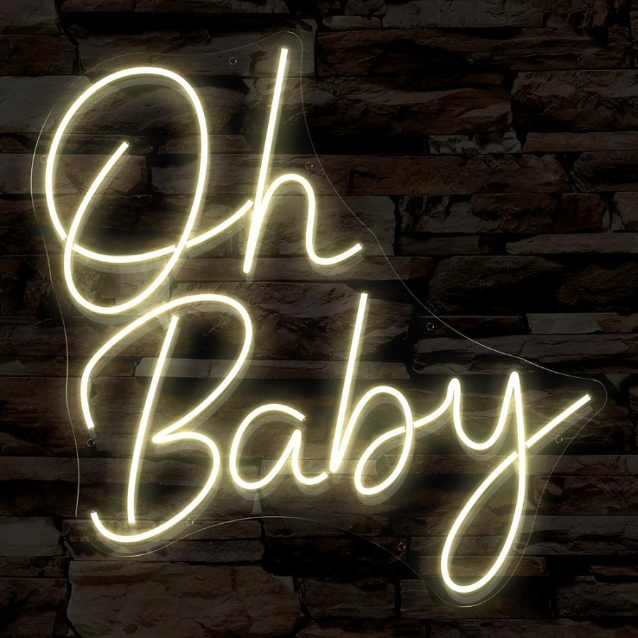 Oh Baby en Neón Flex Calido Modelo OB5