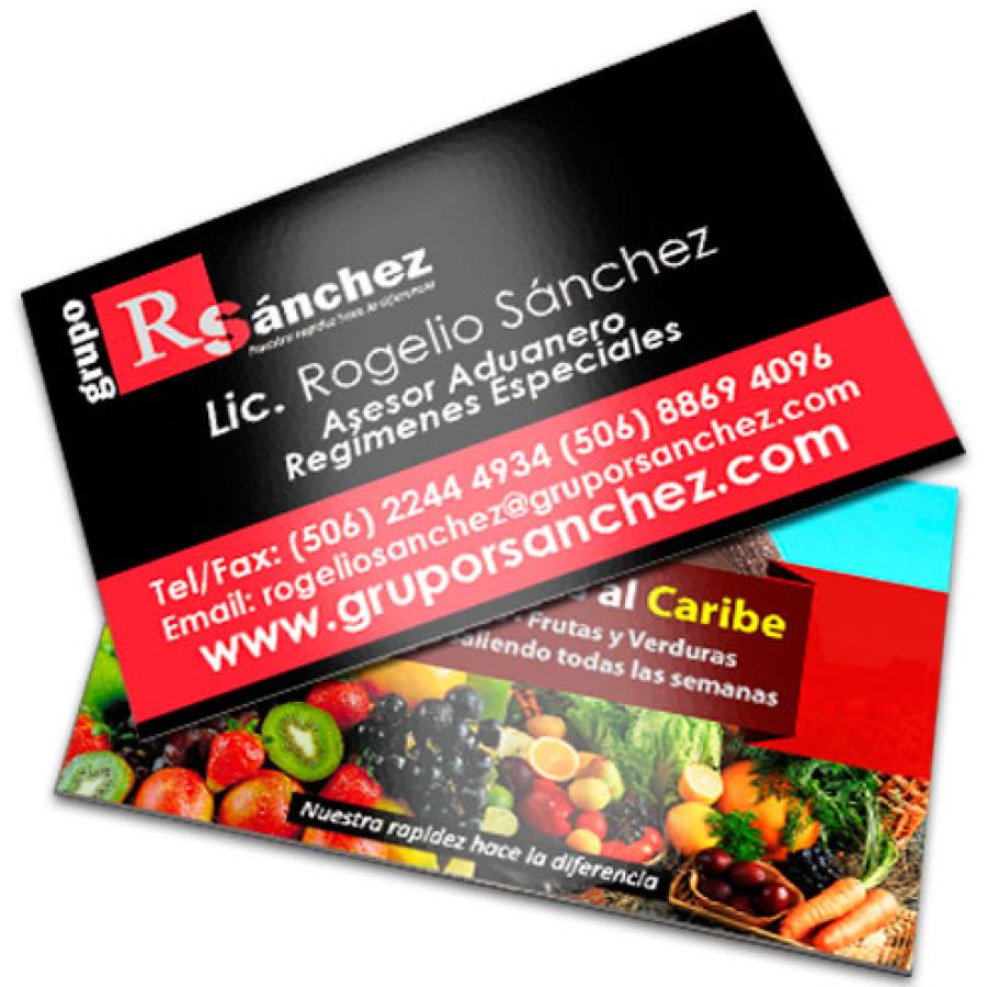 Tarjetas Brillantes 4x4